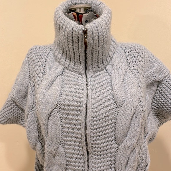 Powder Blue Knitted Sweater - Picture 2 of 8